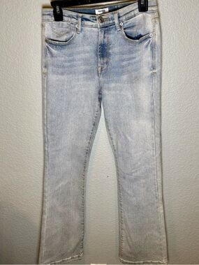 Kensie Light Wash Bootcut Jeans in Pale Blue Denim